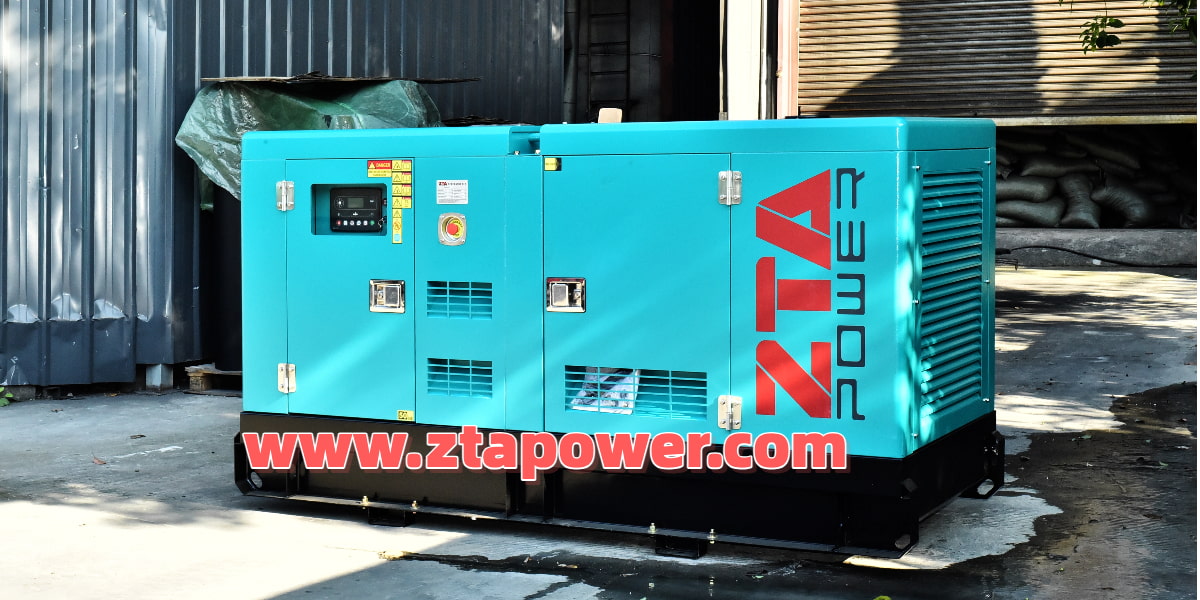 Green Color Silent Canopy 80KVA