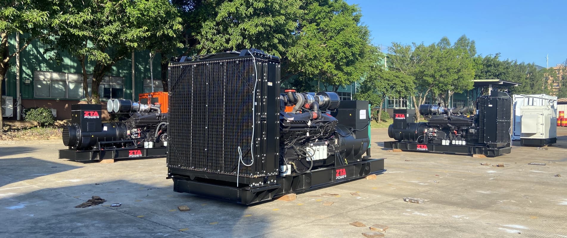 Cummins Open Type 1000KVA Synchronize