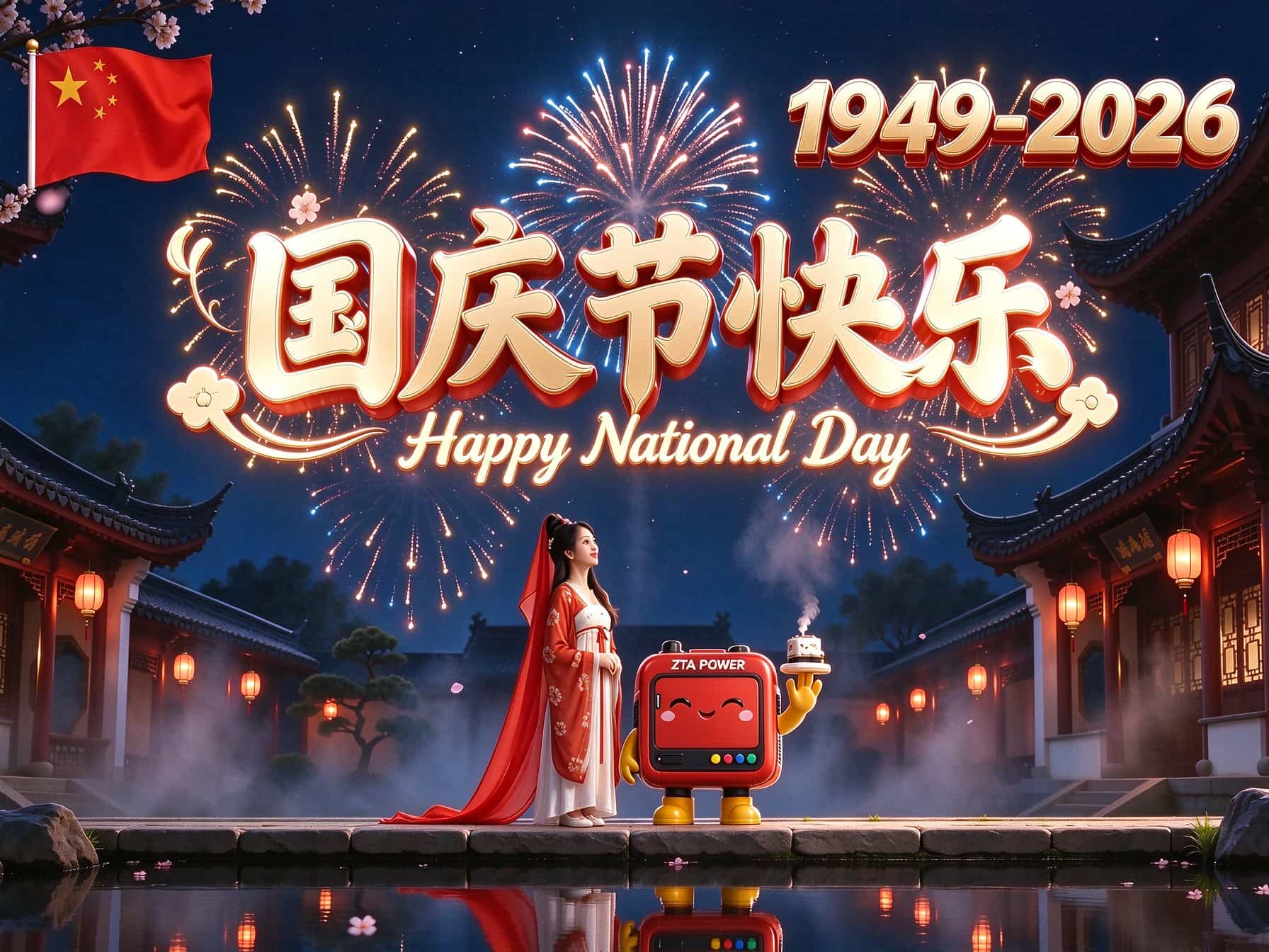 Celebrating China's National Day: Powering Progress with ZTA